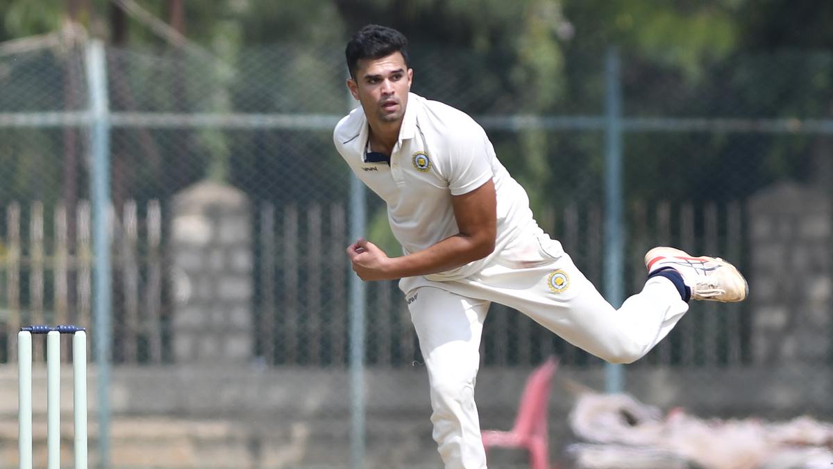 Arjun Tendulkar does what Sachin could not, claims maiden five-wicket haul in Ranji Trophy